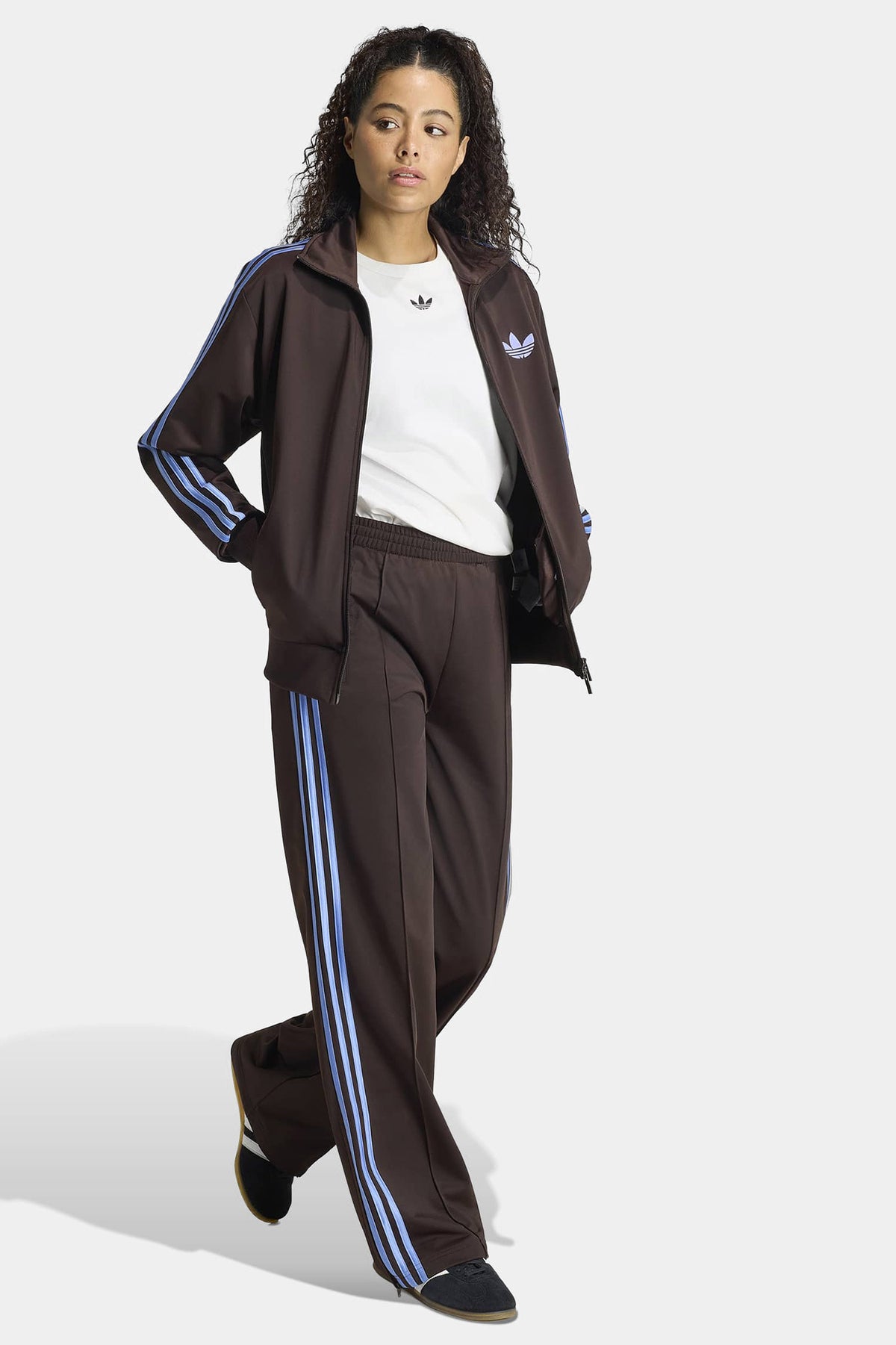 Adicolor Classic Firebird pantalon de survêtement - Aurora Coffee + Blue Fusion