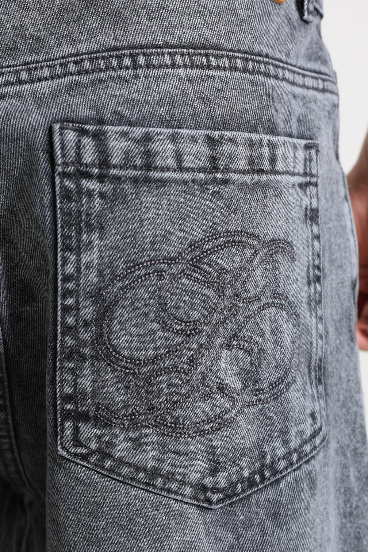 Milano jean relaxed fit - Dark Grey Washed