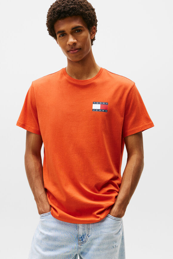 Essential Flag T-Shirt - Voyager Orange