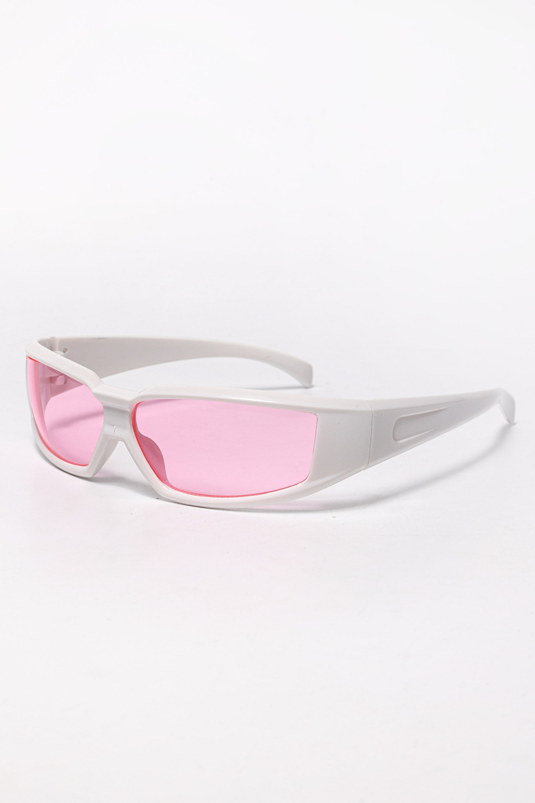 Brille - White + Pink