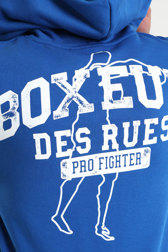 Sweat à capuche - Bleu cobalt