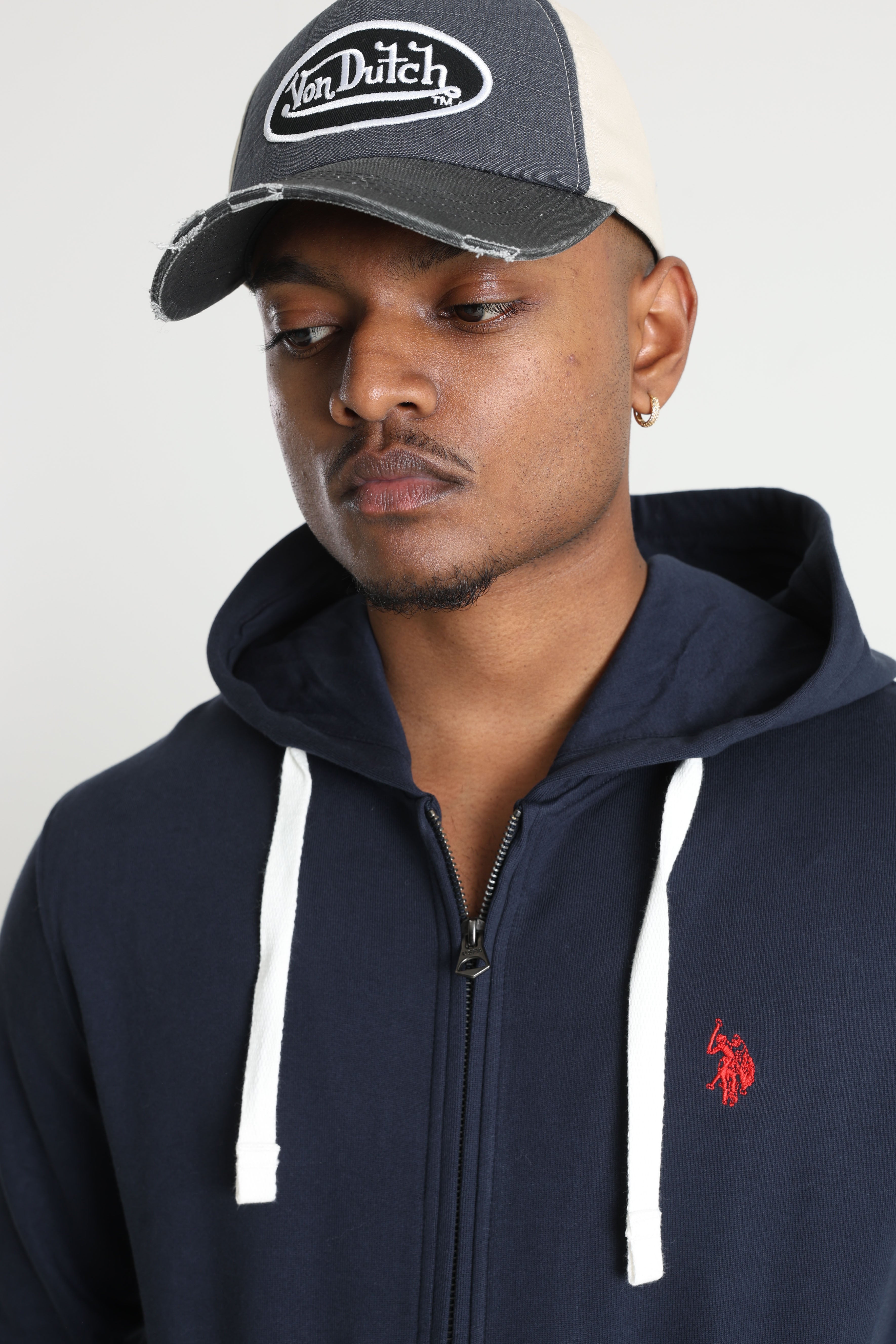 Luke Kapuzensweatjacke - Navy