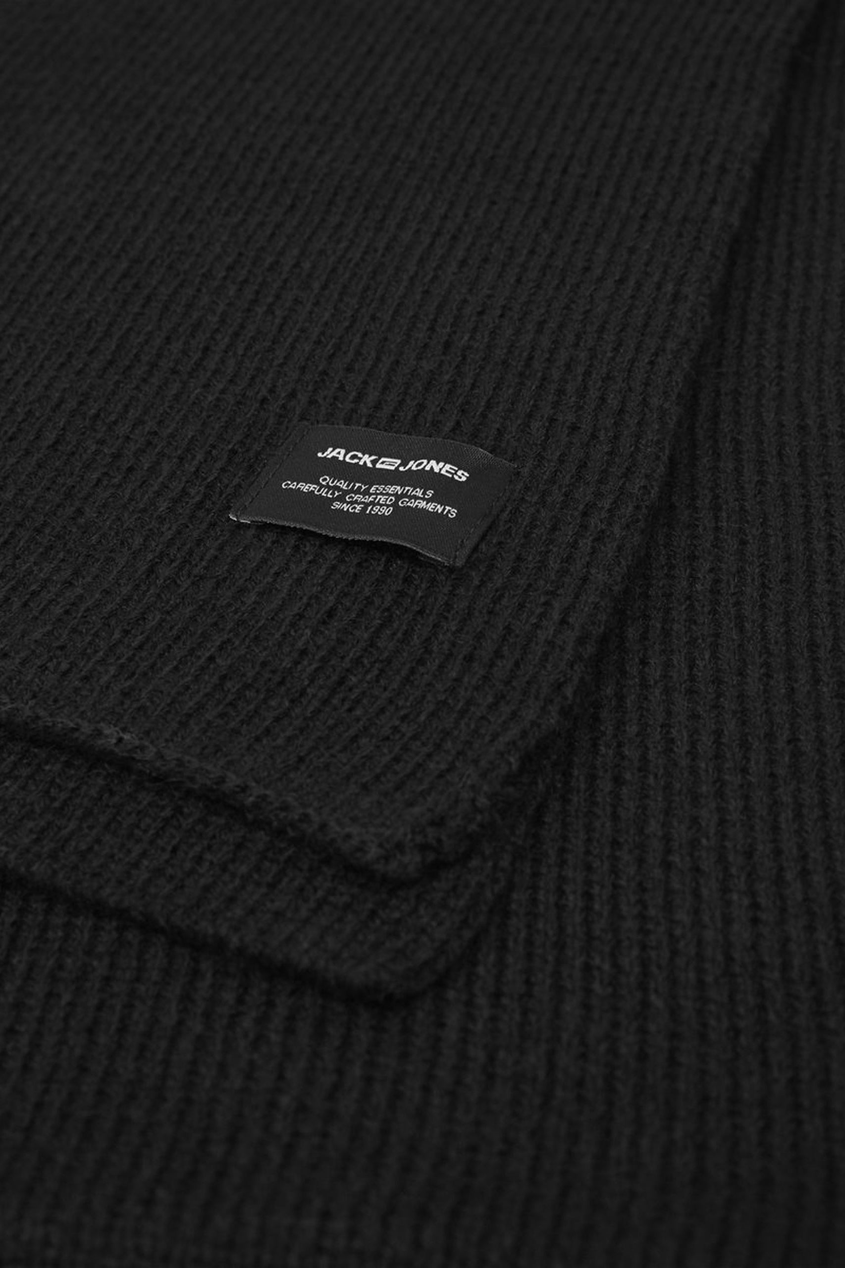 Écharpe en tricot - Noir