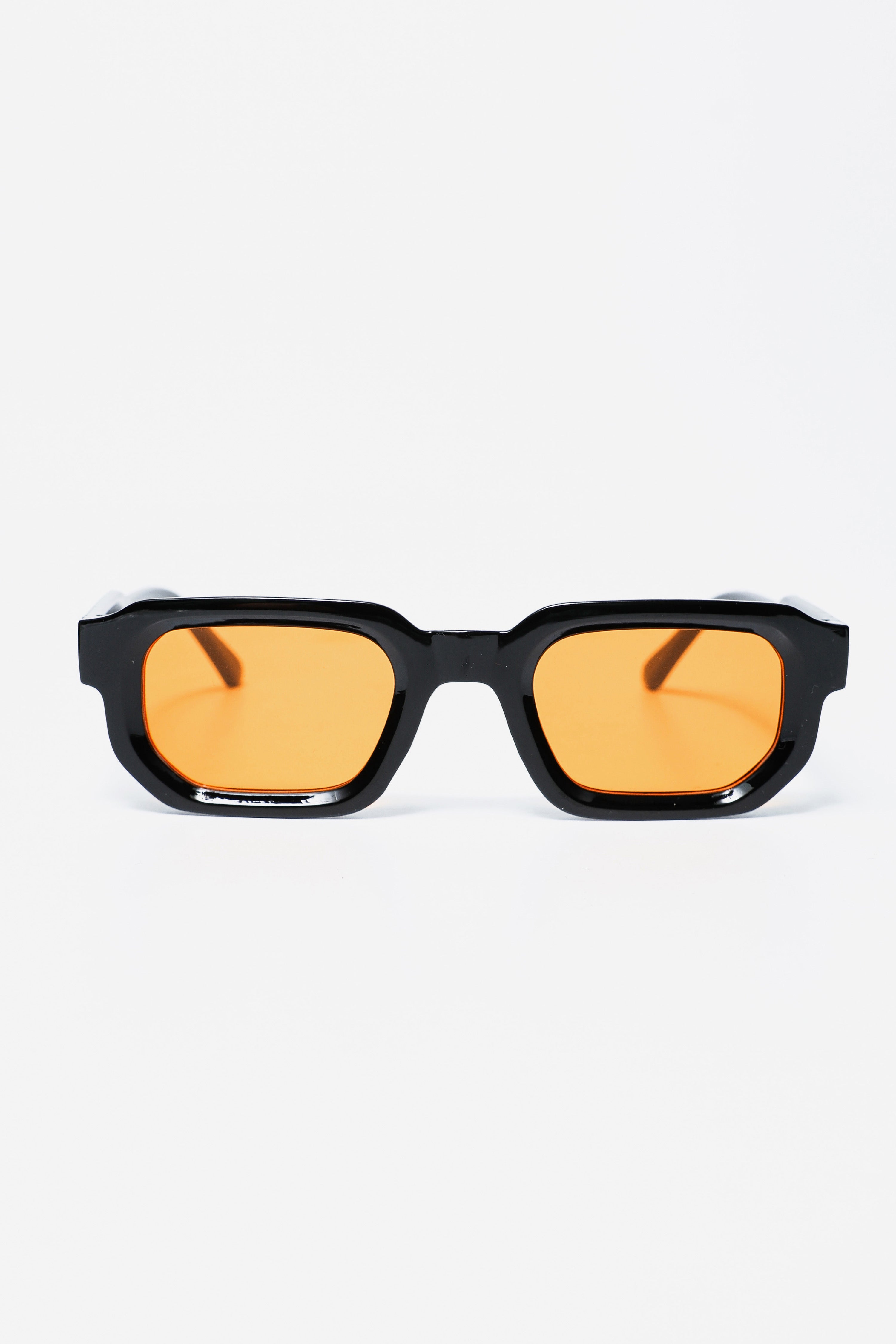 Brille - Black + Orange