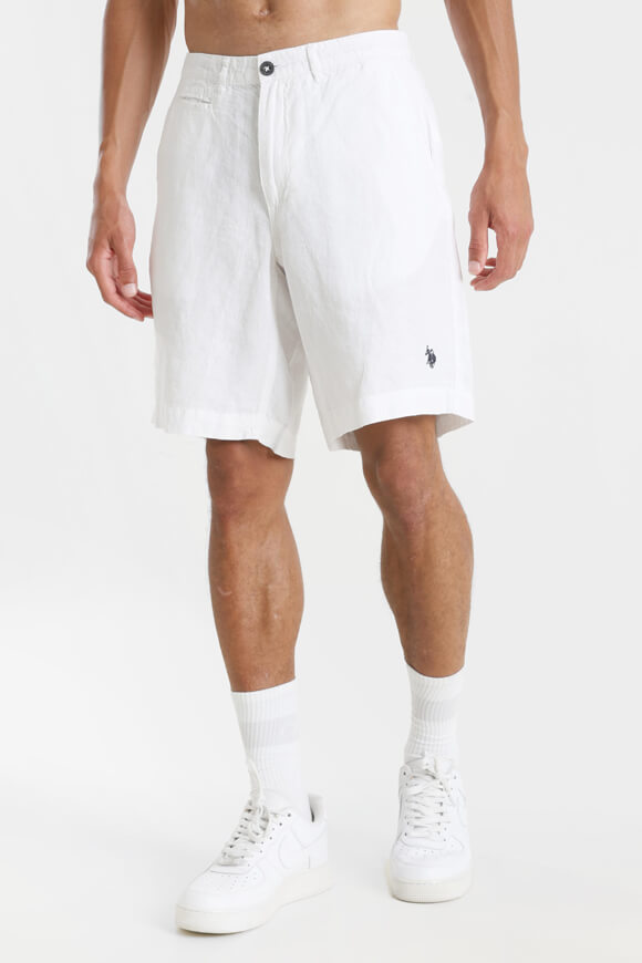 Dac Leinenshorts - White