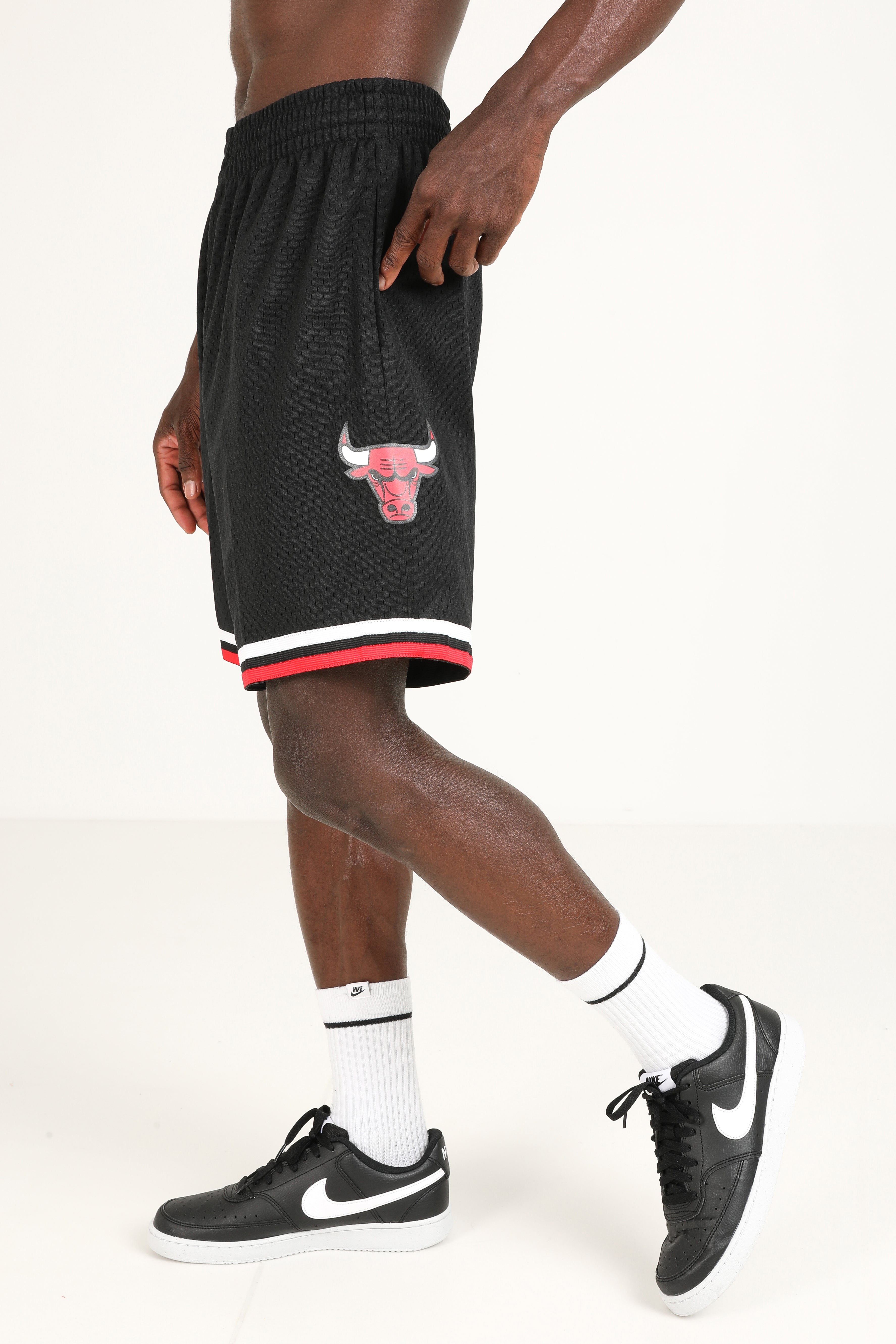Short en mesh - Chicago Bulls - Noir