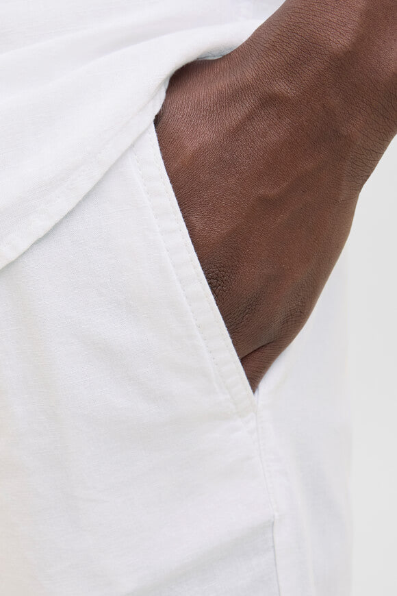 JPSTJAIDEN short en lin - White