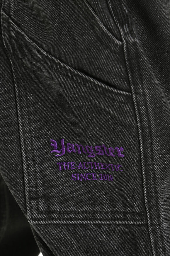 Baggy Fit Jeans - Schwarz