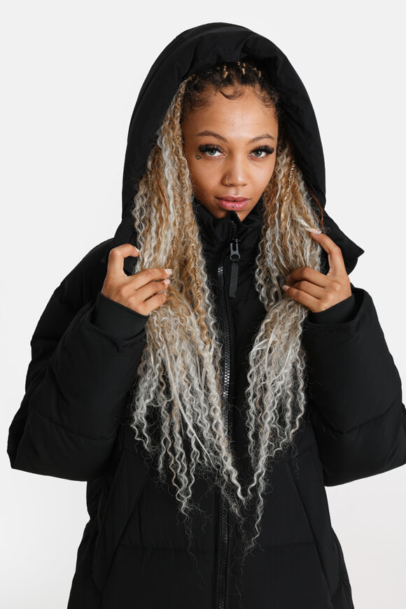 Quilted coat - Black