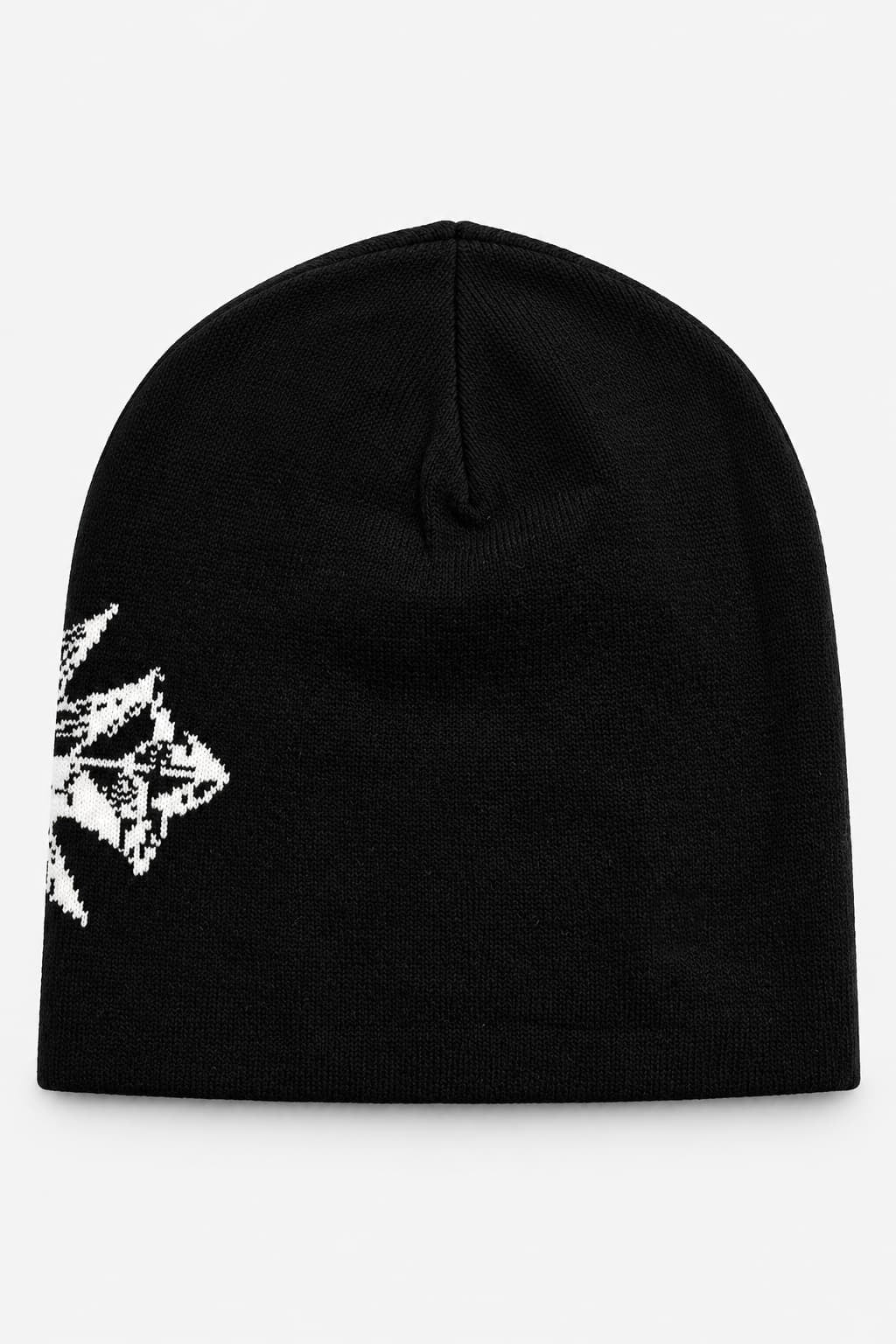 Beanie - Black + Offwhite
