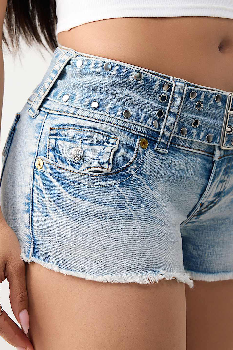 Joey Cut-Off short en jean - Freckle Wave