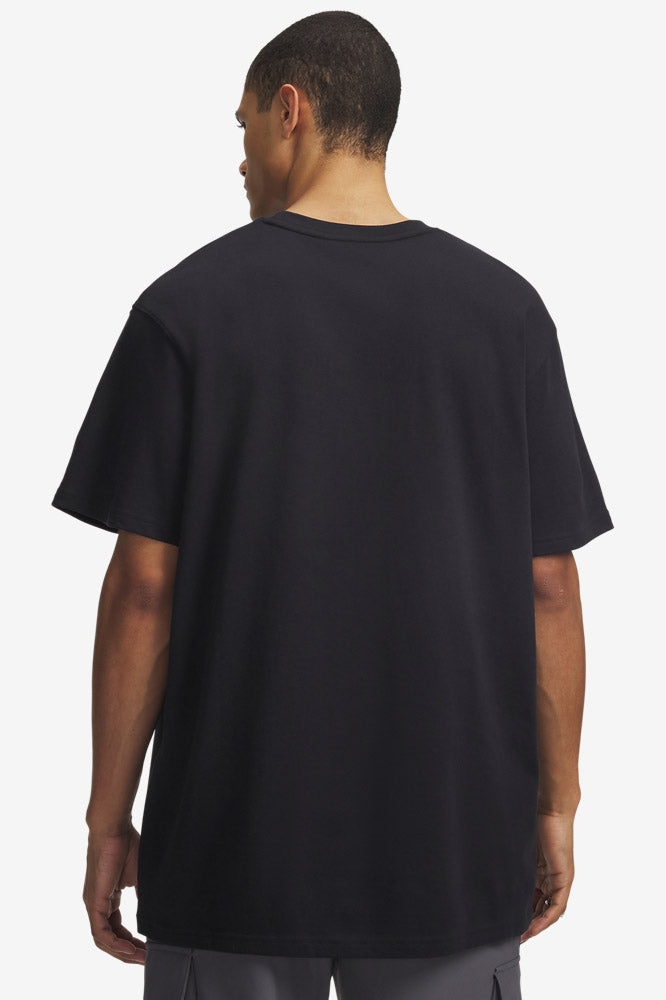 Embroidered Heavyweight T-Shirt - Black