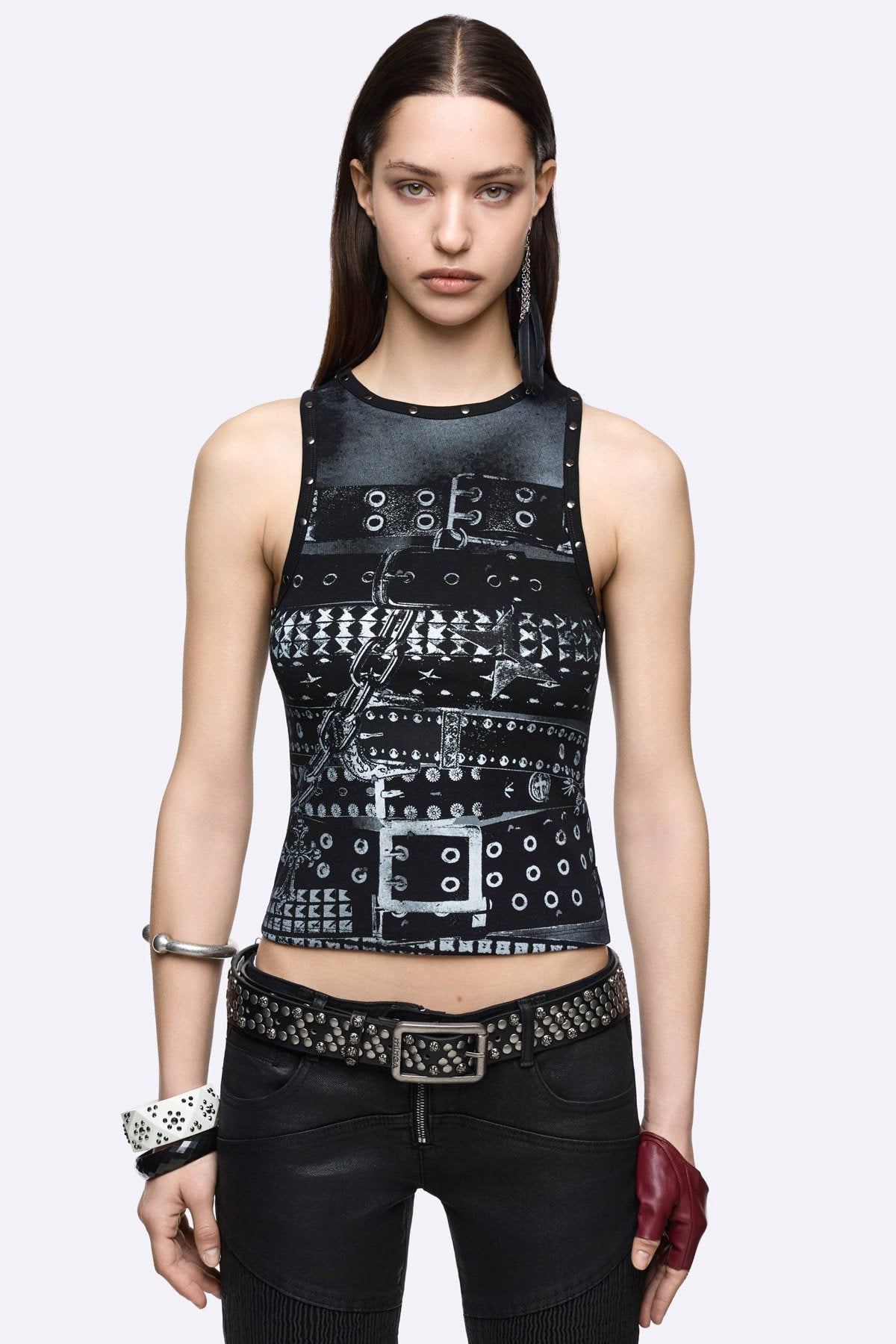 Buckled Tanktop - Black