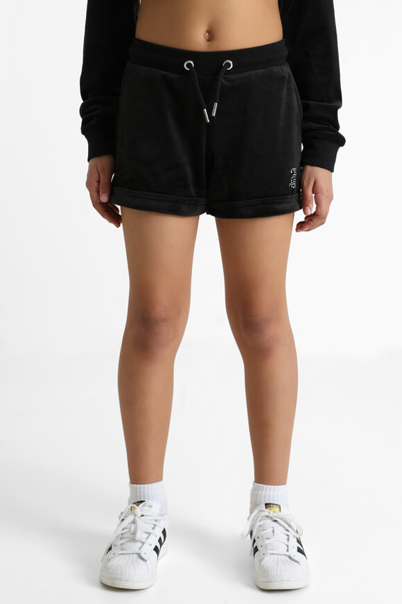 Samt Shorts - Jet Black