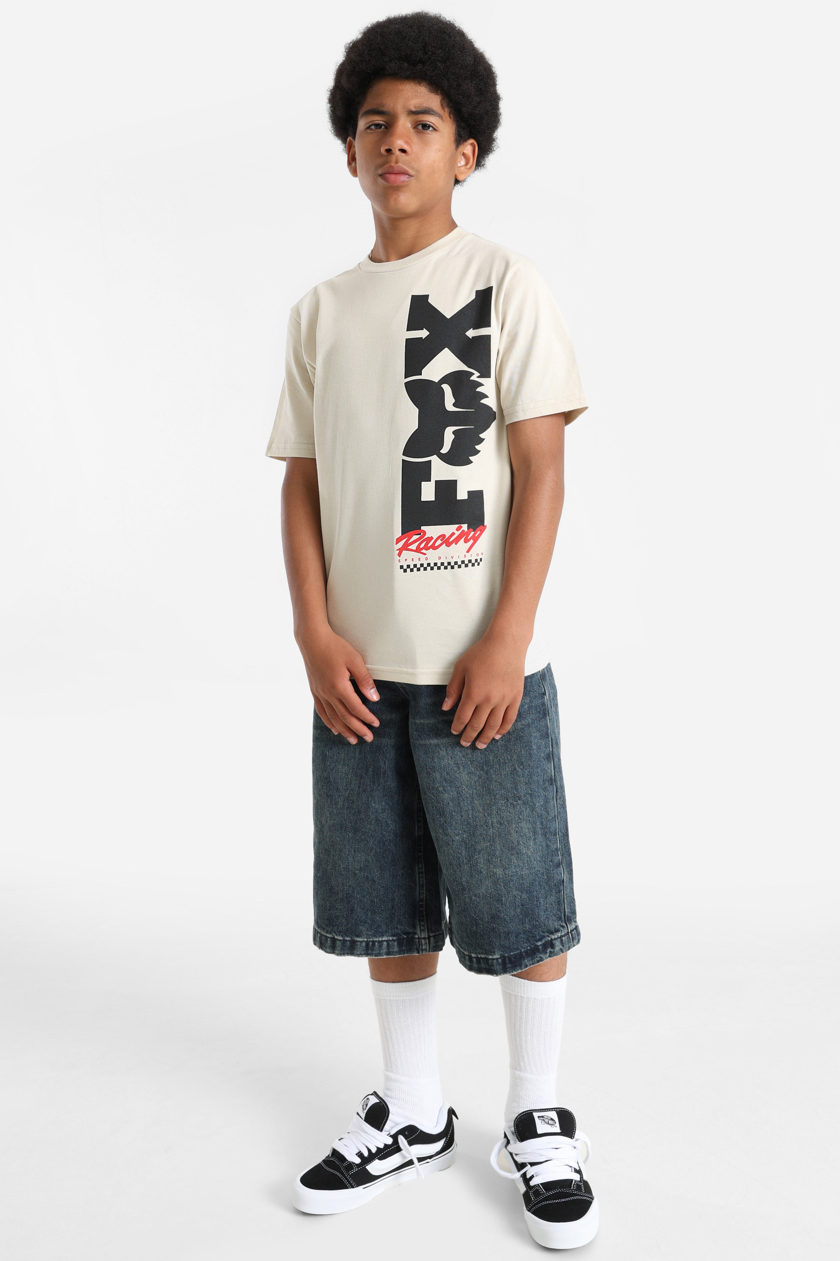 Checker T-Shirt - Tan