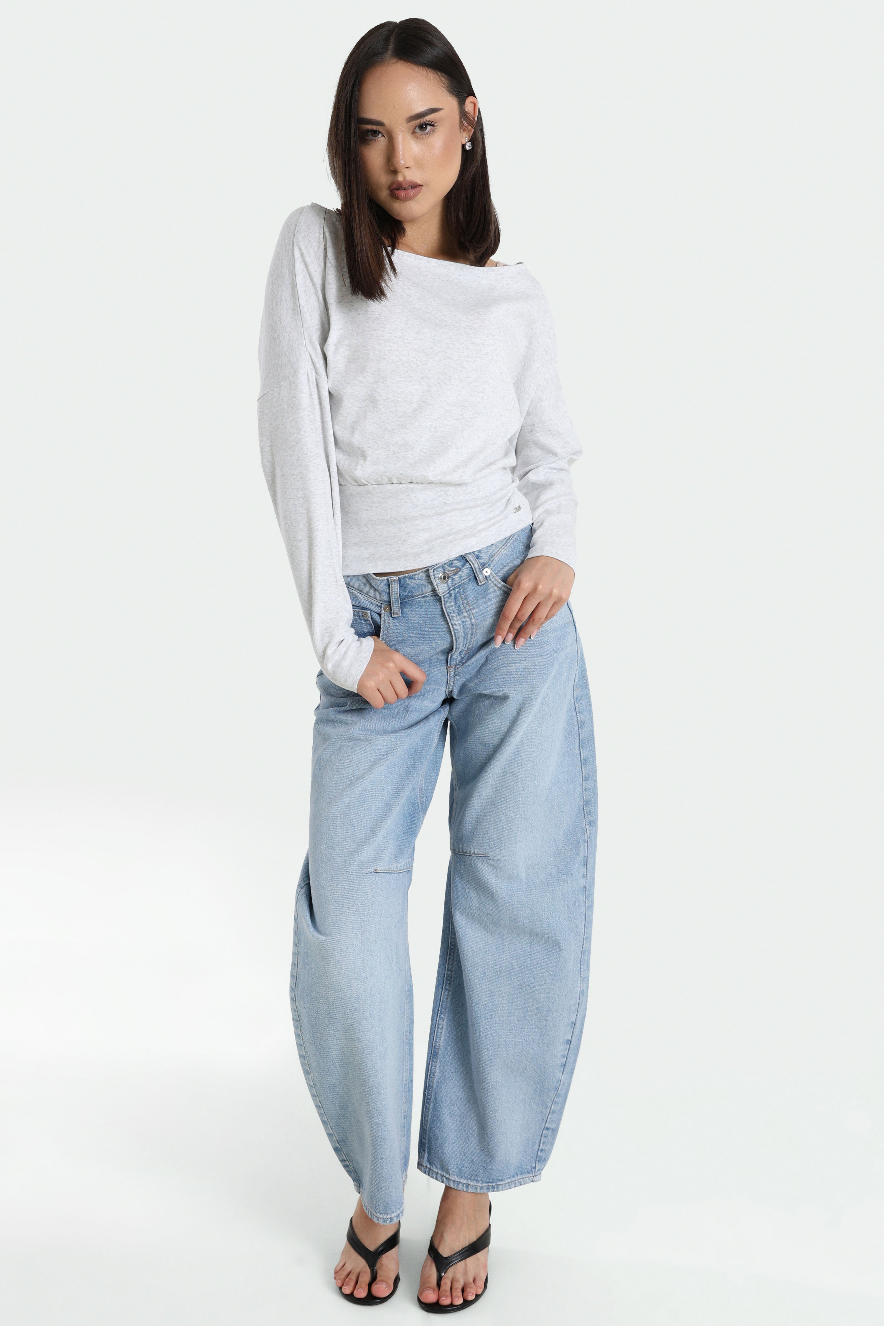 Camicia a maniche lunghe - Grey