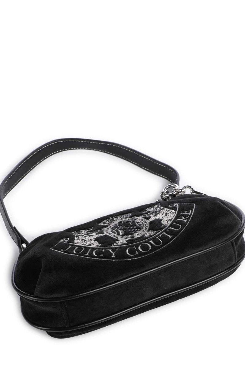 Sac à main et à bandoulière en velours - Black