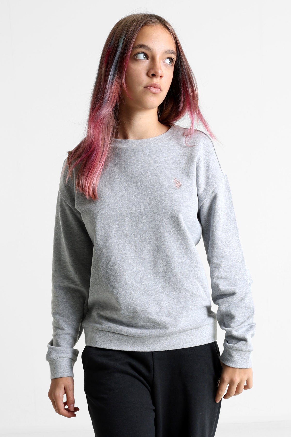 Felpa Cloe - Light Grey Heather
