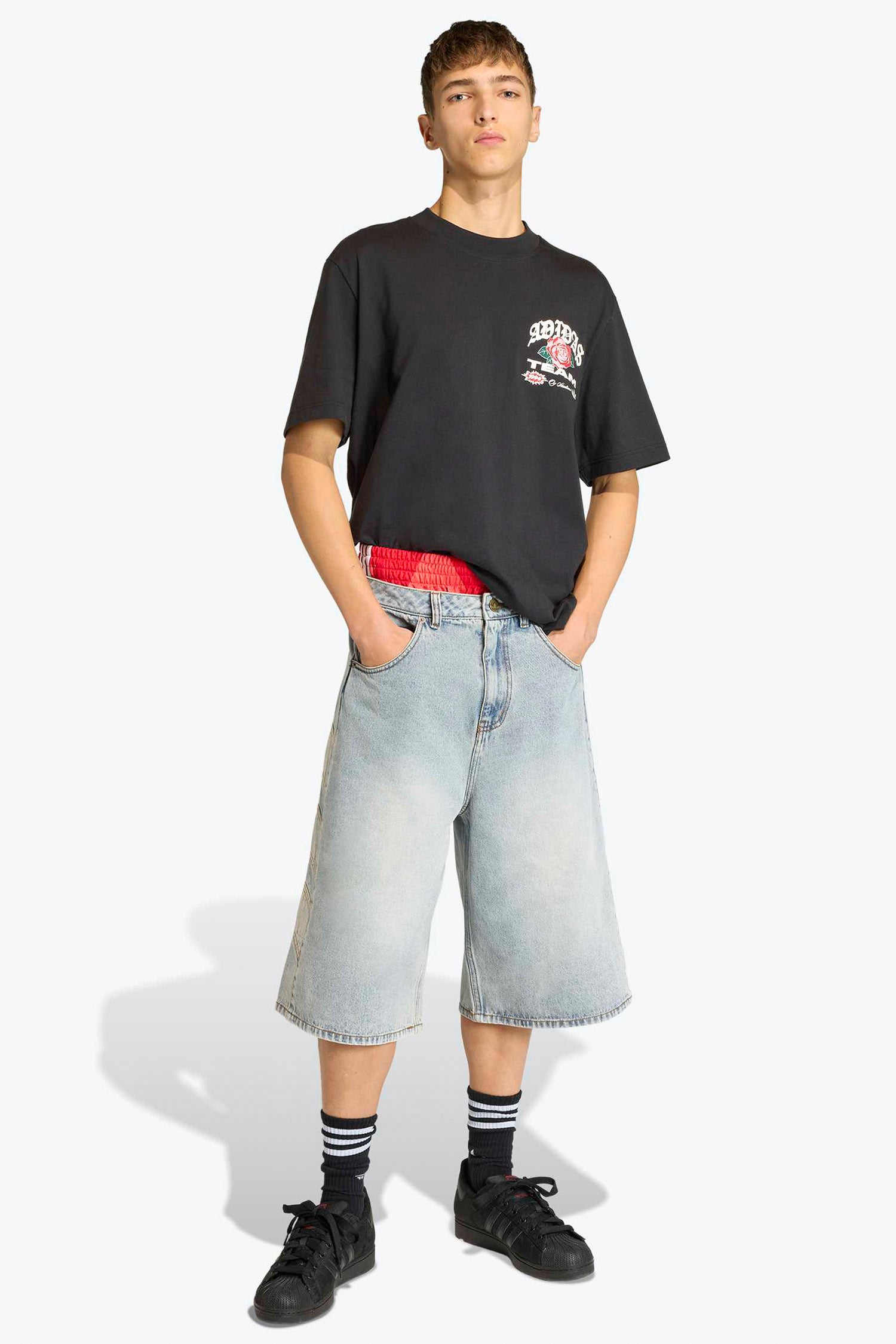 Jeans Bermudashorts - Indigo Denim