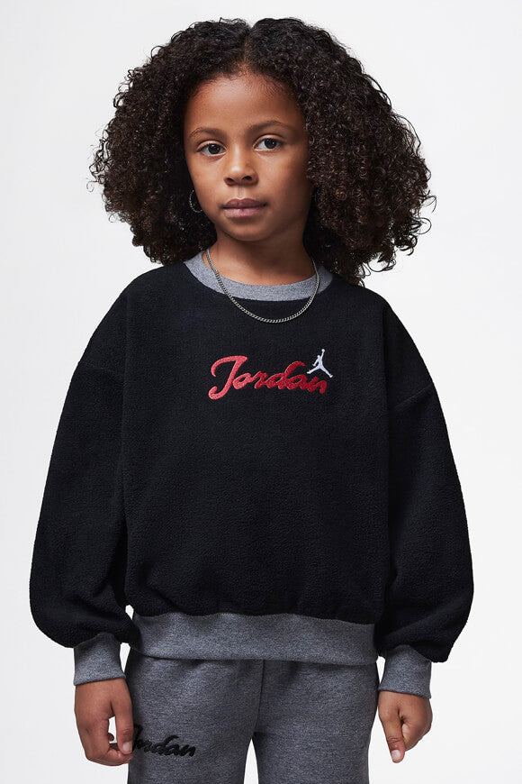 Meta-Enchantment Sweater Cosy Fleece - Noir + Gris