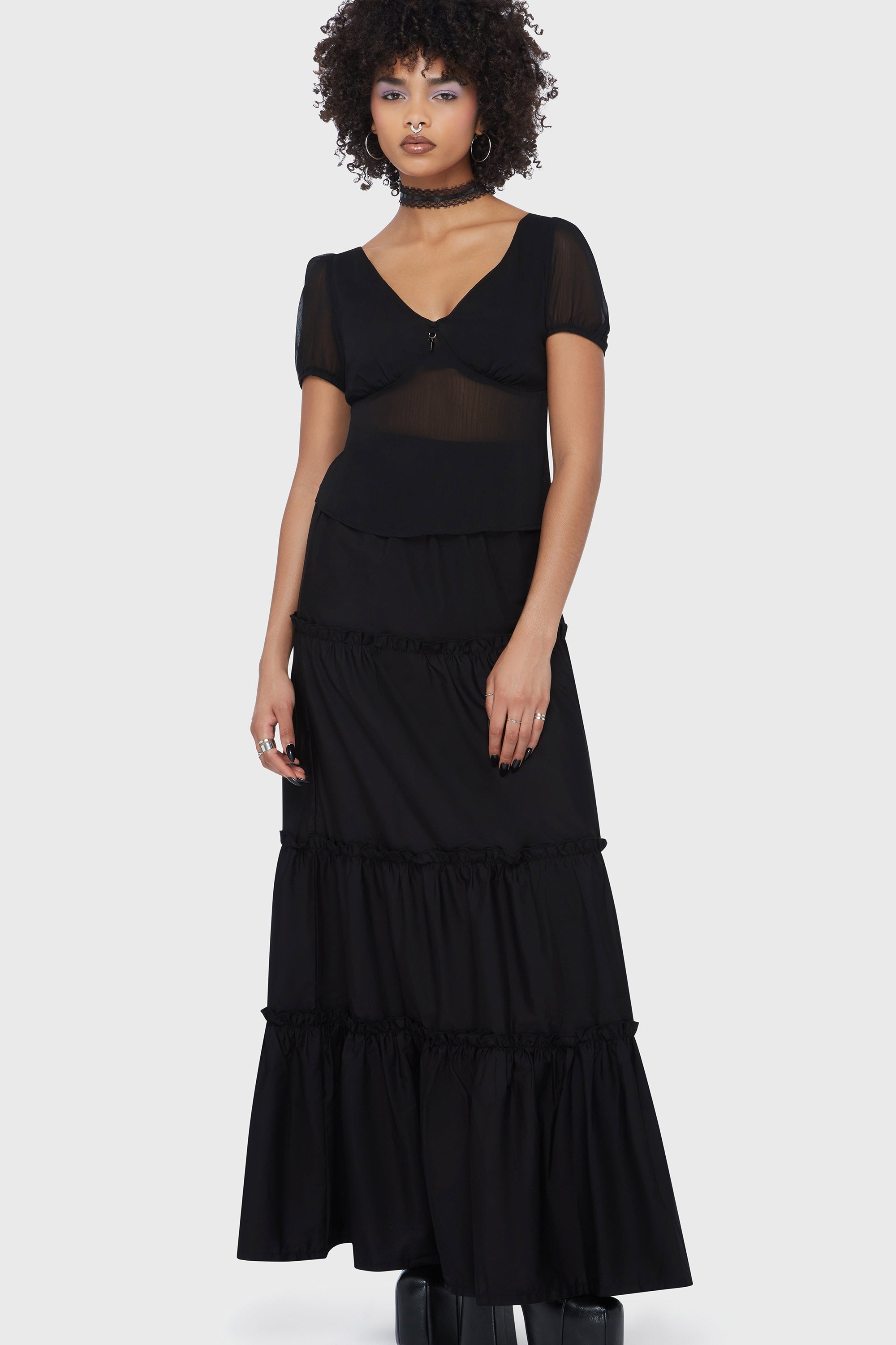 Fawnlight T-Shirt - Black