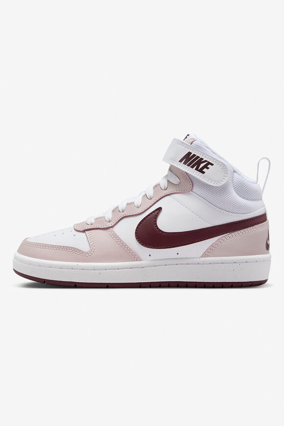 Sneaker Court Borough 2 - Bianco + Platinum Violet + Burgundy Crush