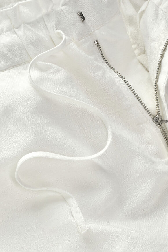 Leinenshorts - Offwhite