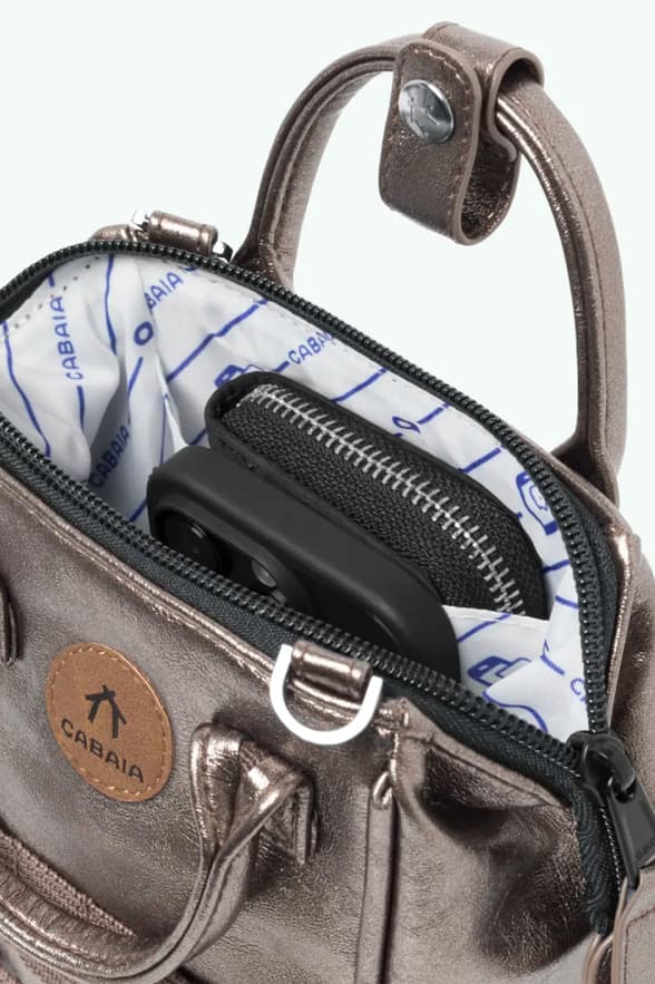 Borsa a mano/tracolla Louisville - Marrone cangiante