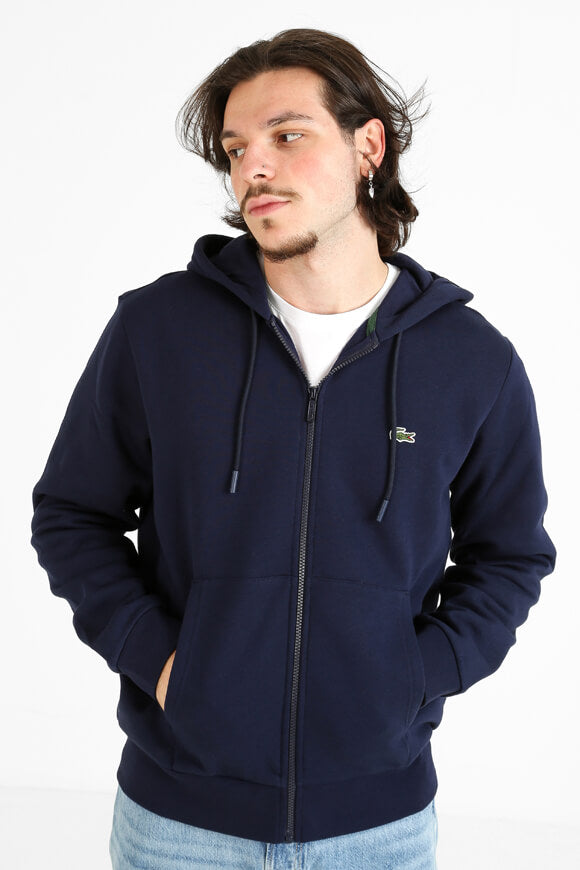Kapuzensweatjacke - Navy