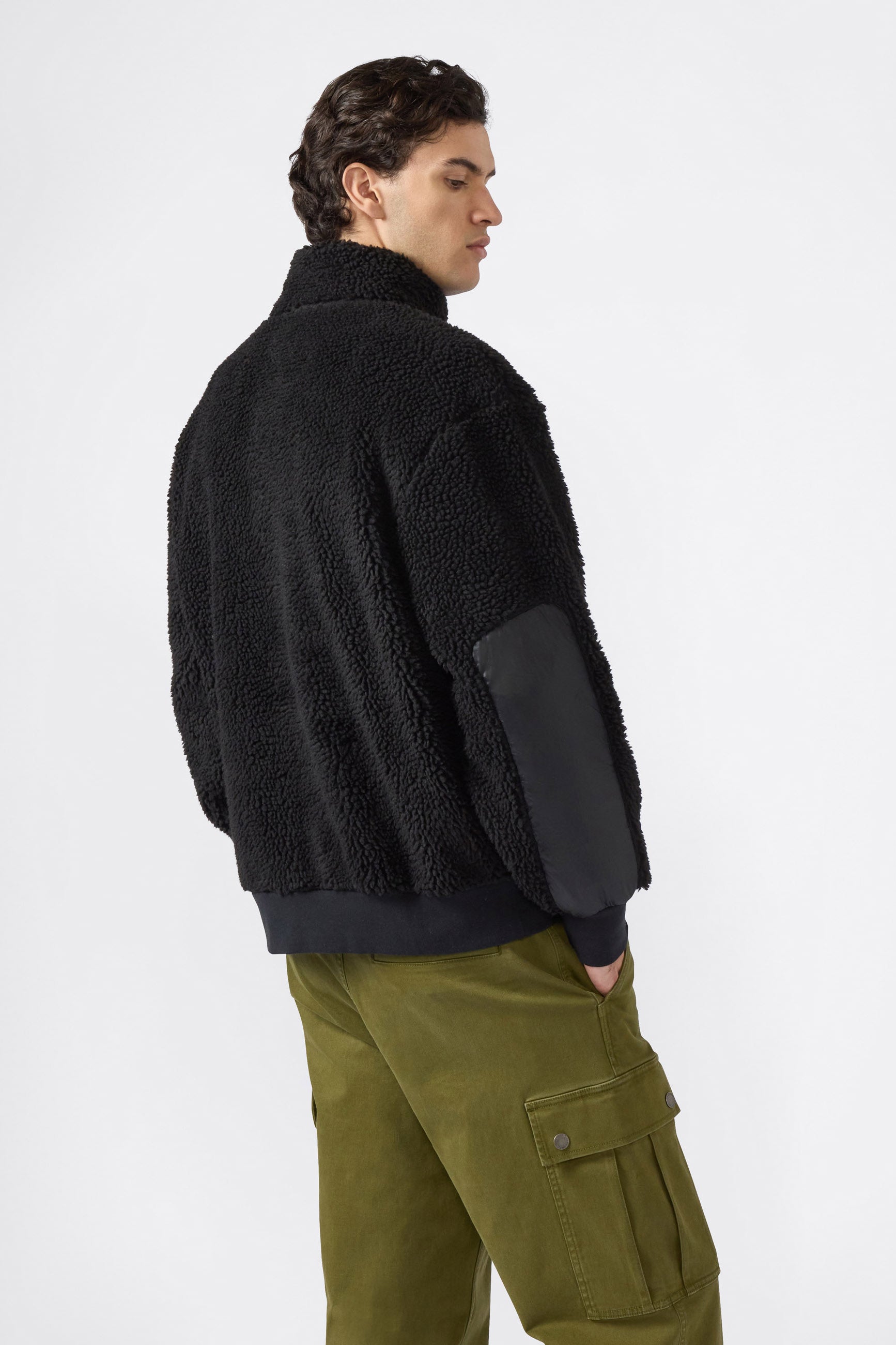Plush sweatshirt - Black