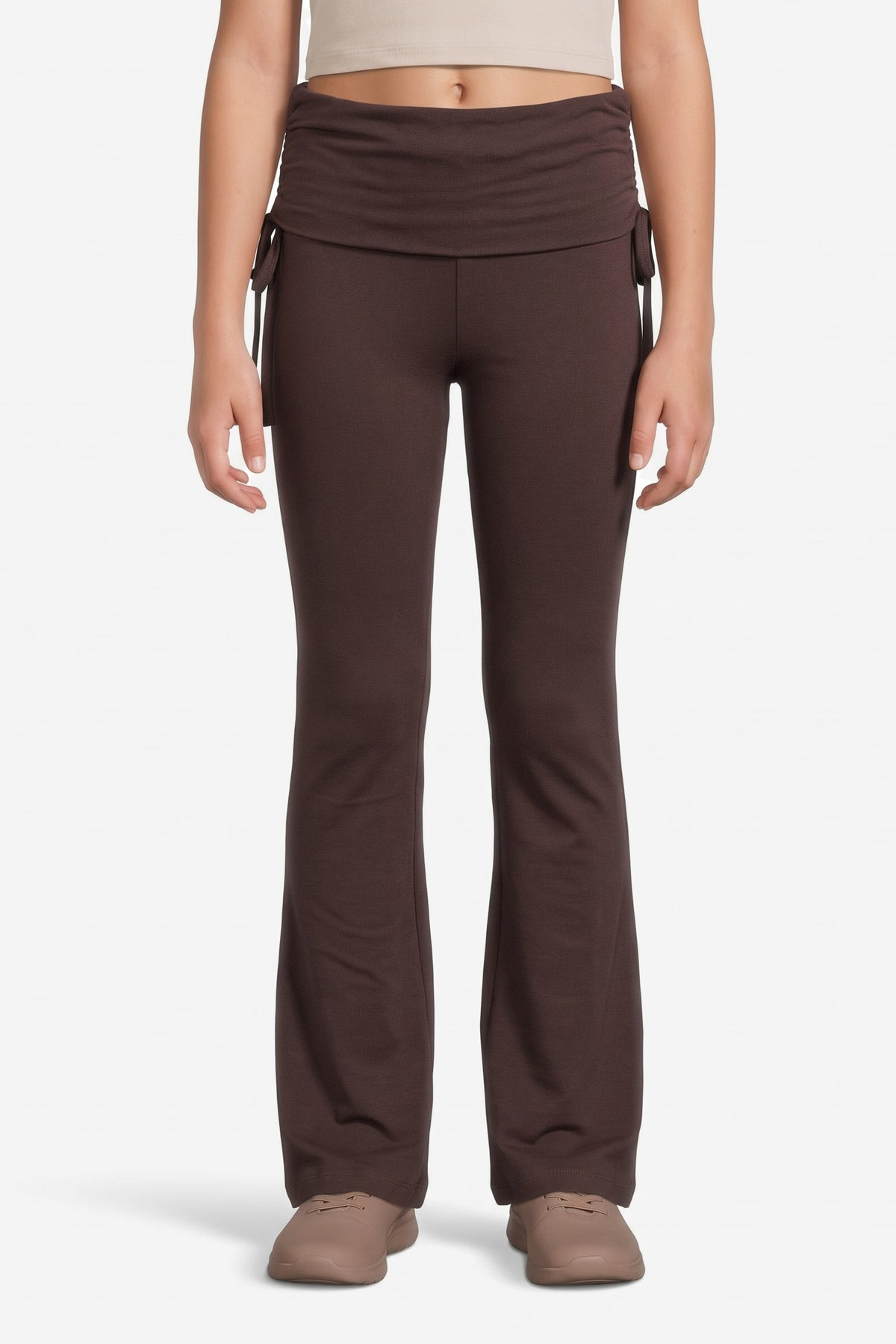 KOGDOGA pantalon flare - Coffee Bean