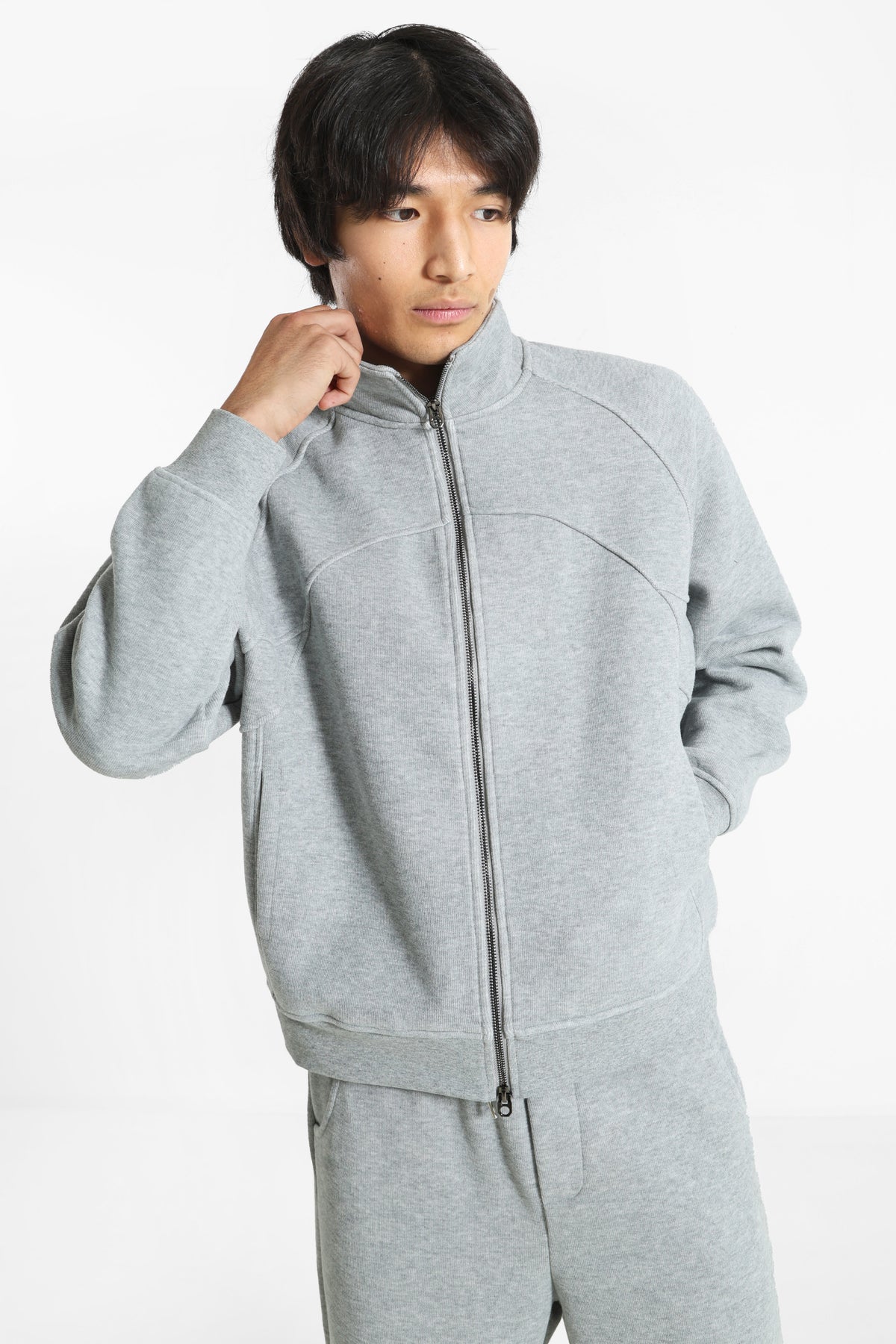 Sweatjacke - Grey Heather