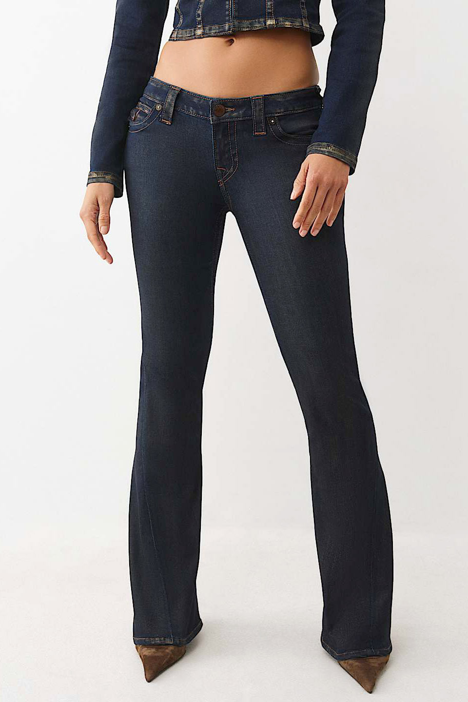Joey Bootcut Jeans - Shimmer Dust