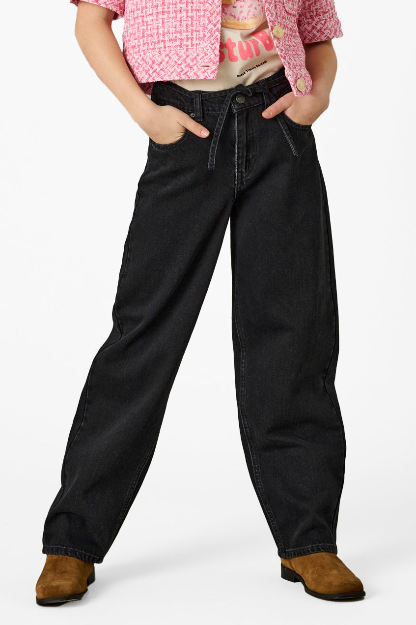 KOGGIANNA jean balloon fit - Washed Black