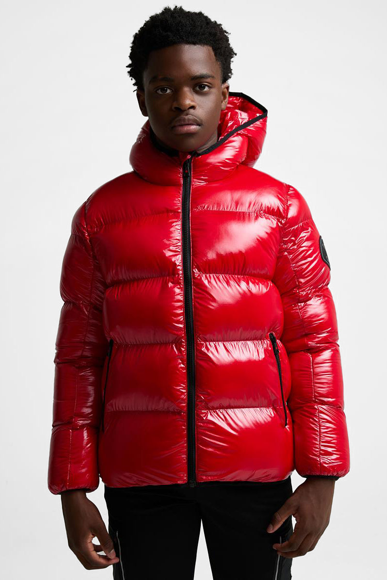 Palzino Pufferjacke in Glanz-Optik