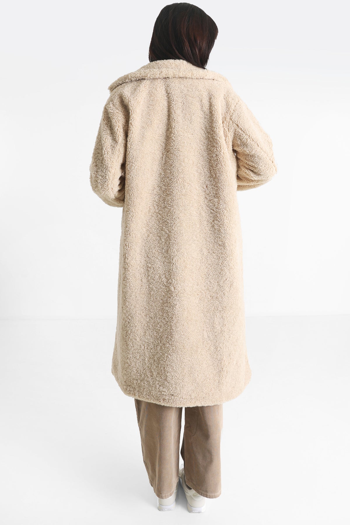 Plush coat - Beige