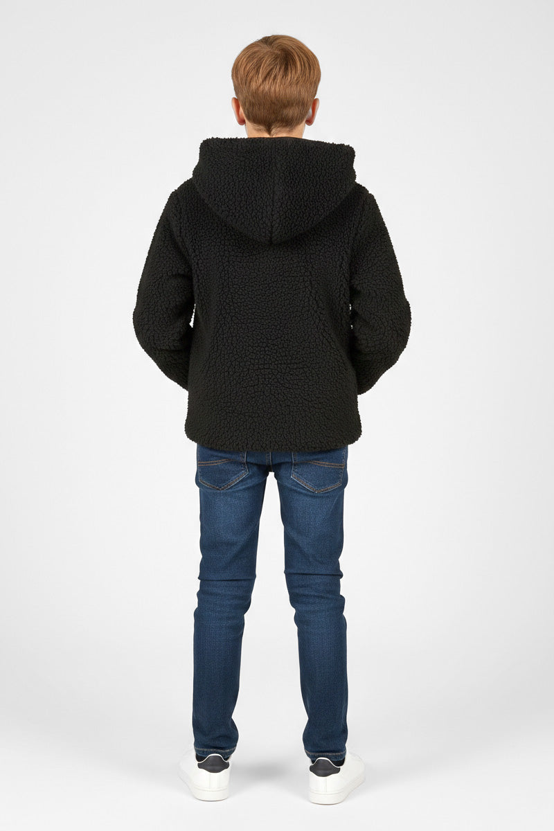 Sherpa Jacke - Black