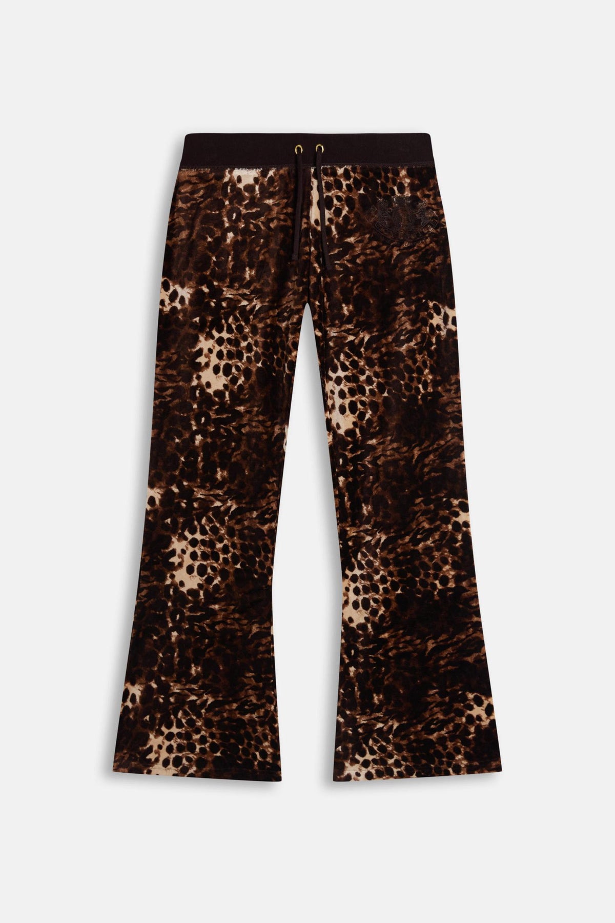 Samt Flare-Hose - Leo