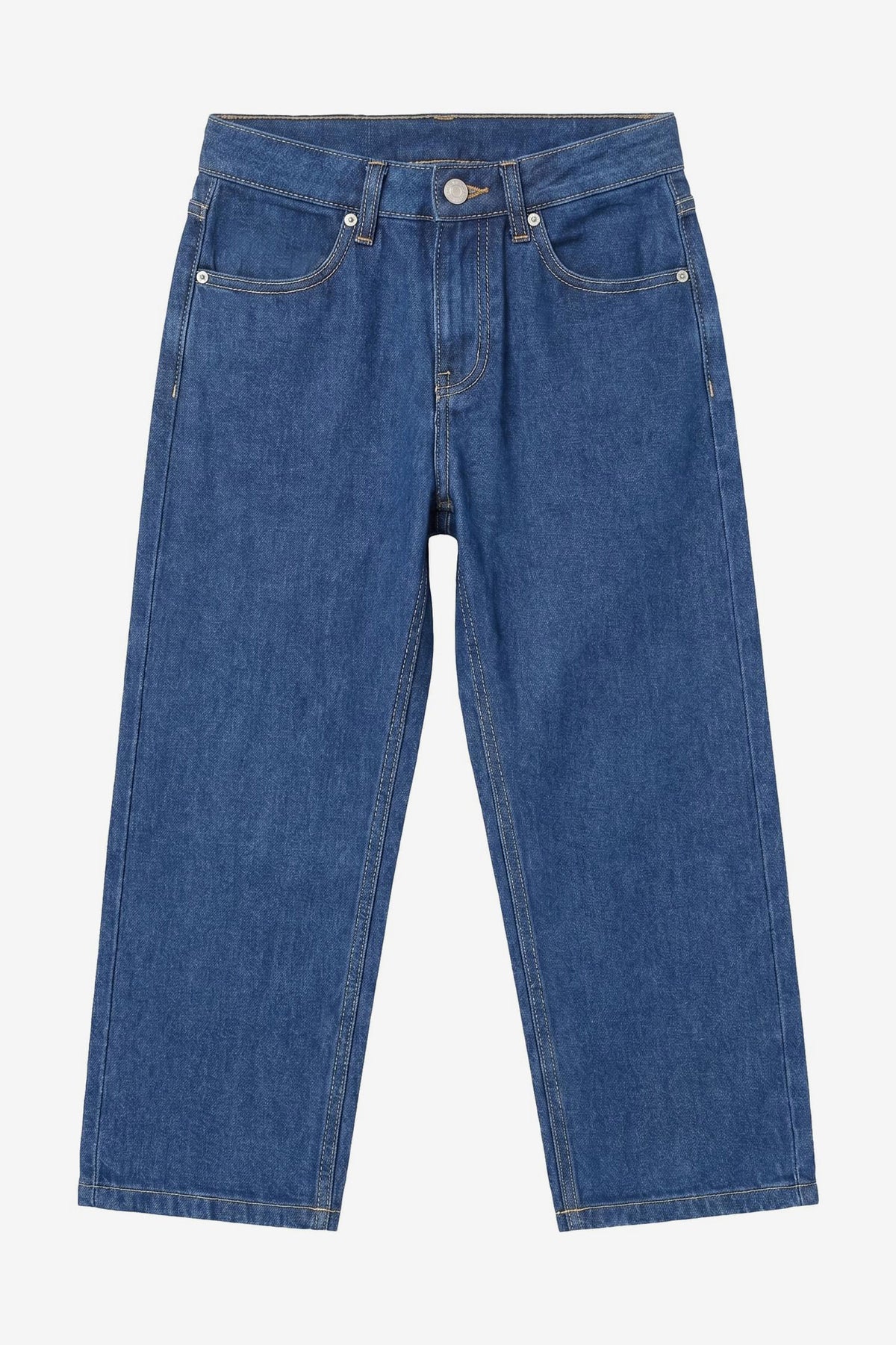 Jeans a vestibilità ampia - Mid Indigo Washed
