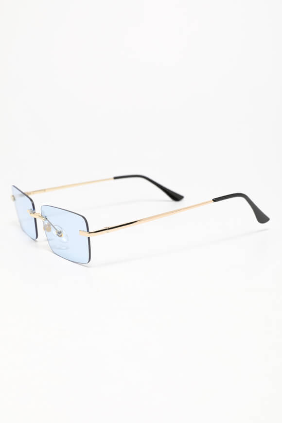 Lunettes - Gold + Light Blue