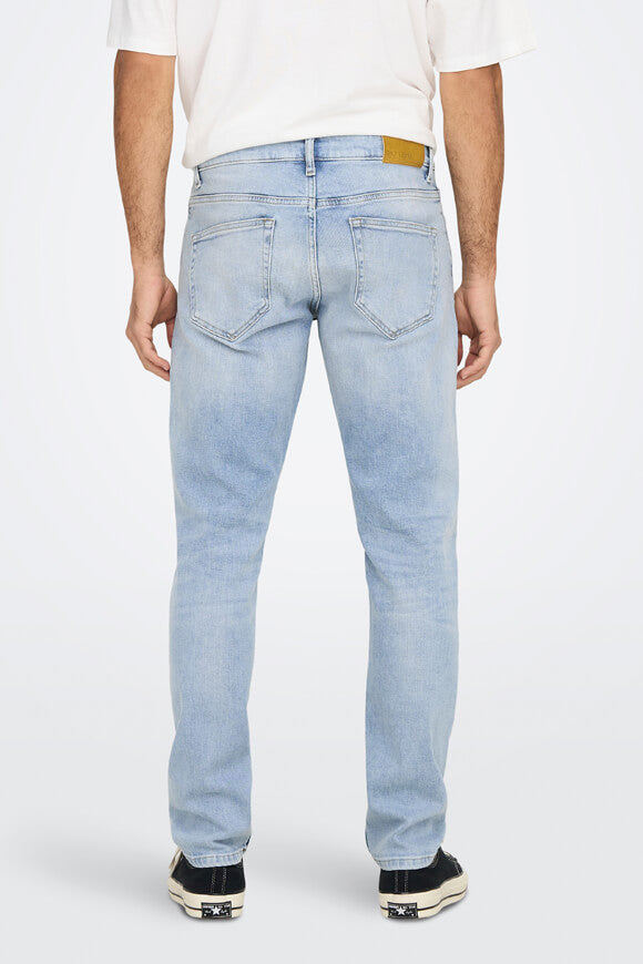 Jeans Weft Regular Fit L32 - Bleu clair