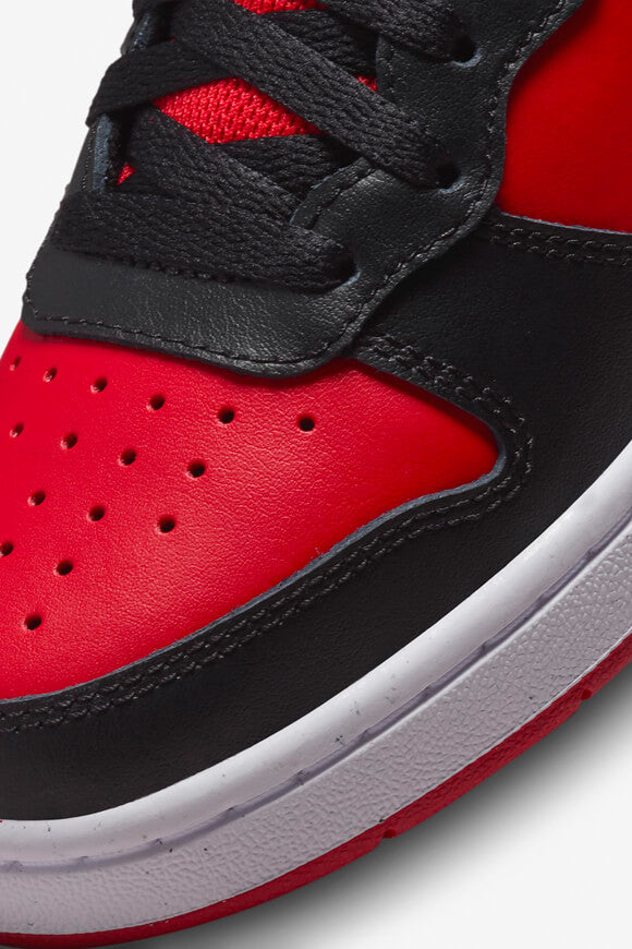 Sneaker Court Borough 2 - Rosso Università + Nero + Bianco