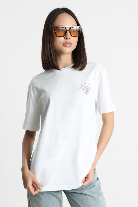 T-shirt oversize - Blanc
