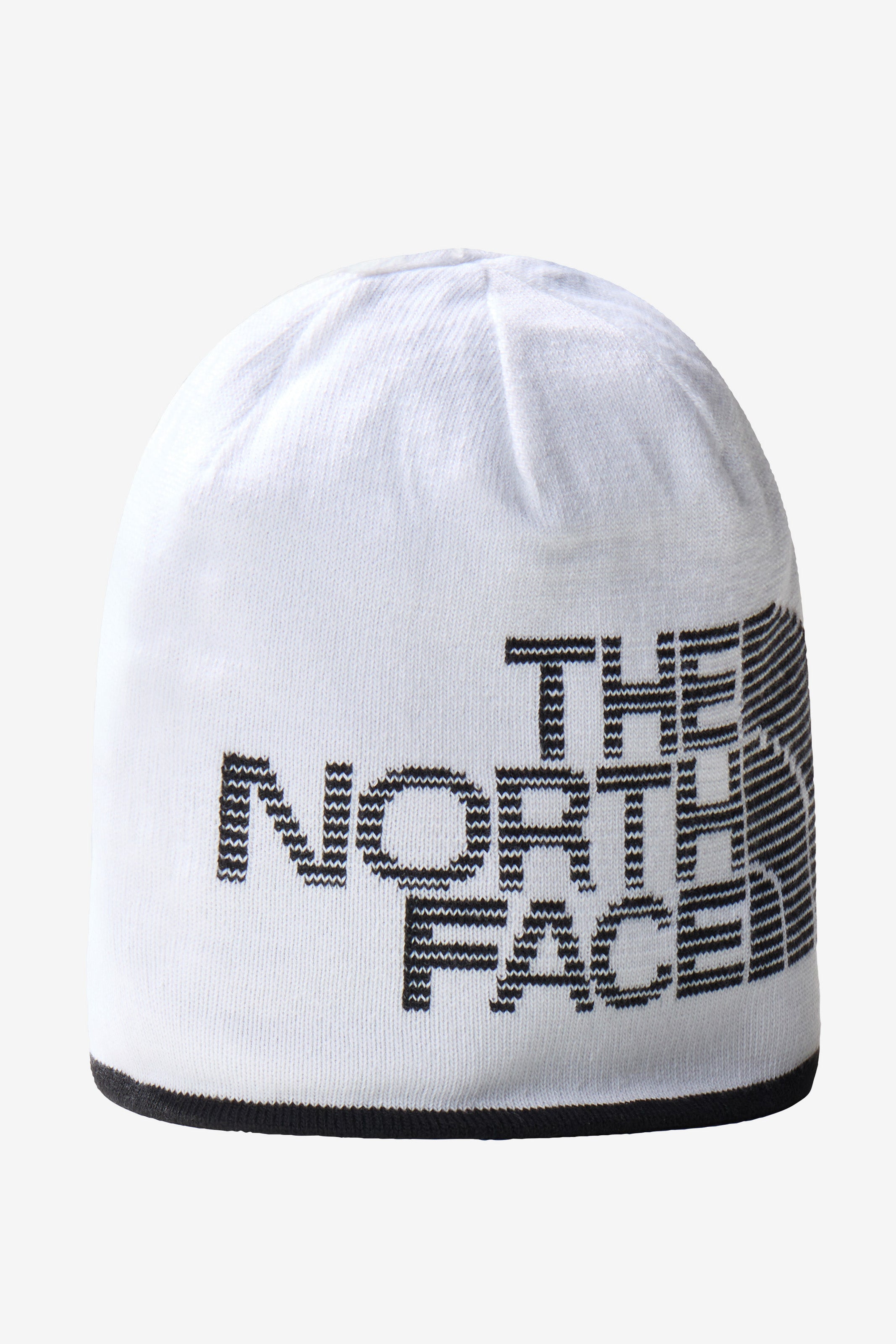 Wendbare Beanie - Black + White