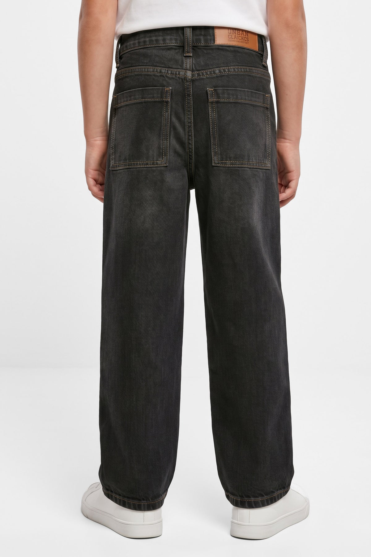 Jeans a vestibilità ampia - Black Washed