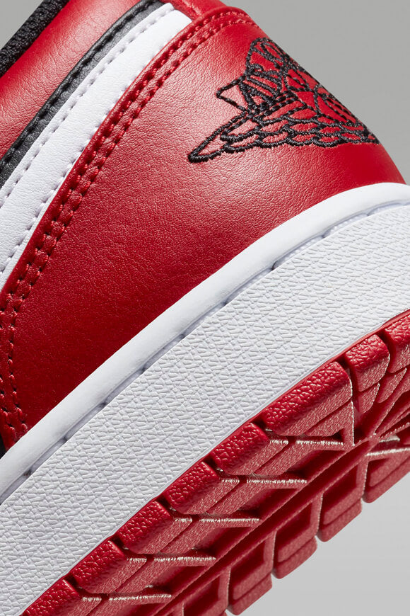 Air Jordan 1 Sneaker - Black + Gym Red + White