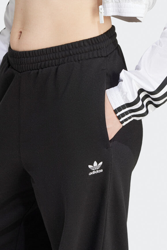 Pantalon sweat à jambes larges - Noir