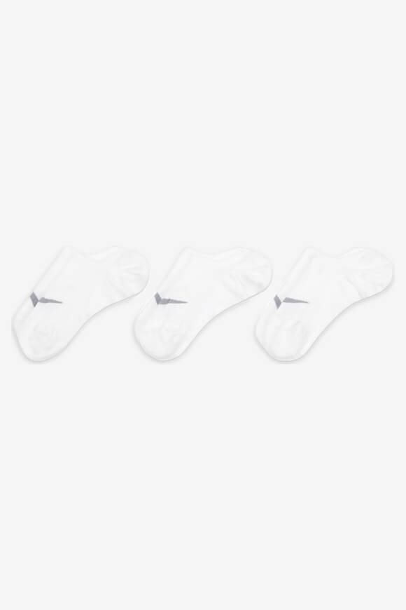 Lot de 3 paires de chaussettes invisibles - Blanc