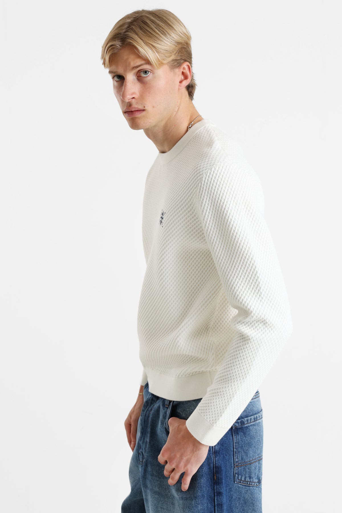 Pull en tricot - Ecru
