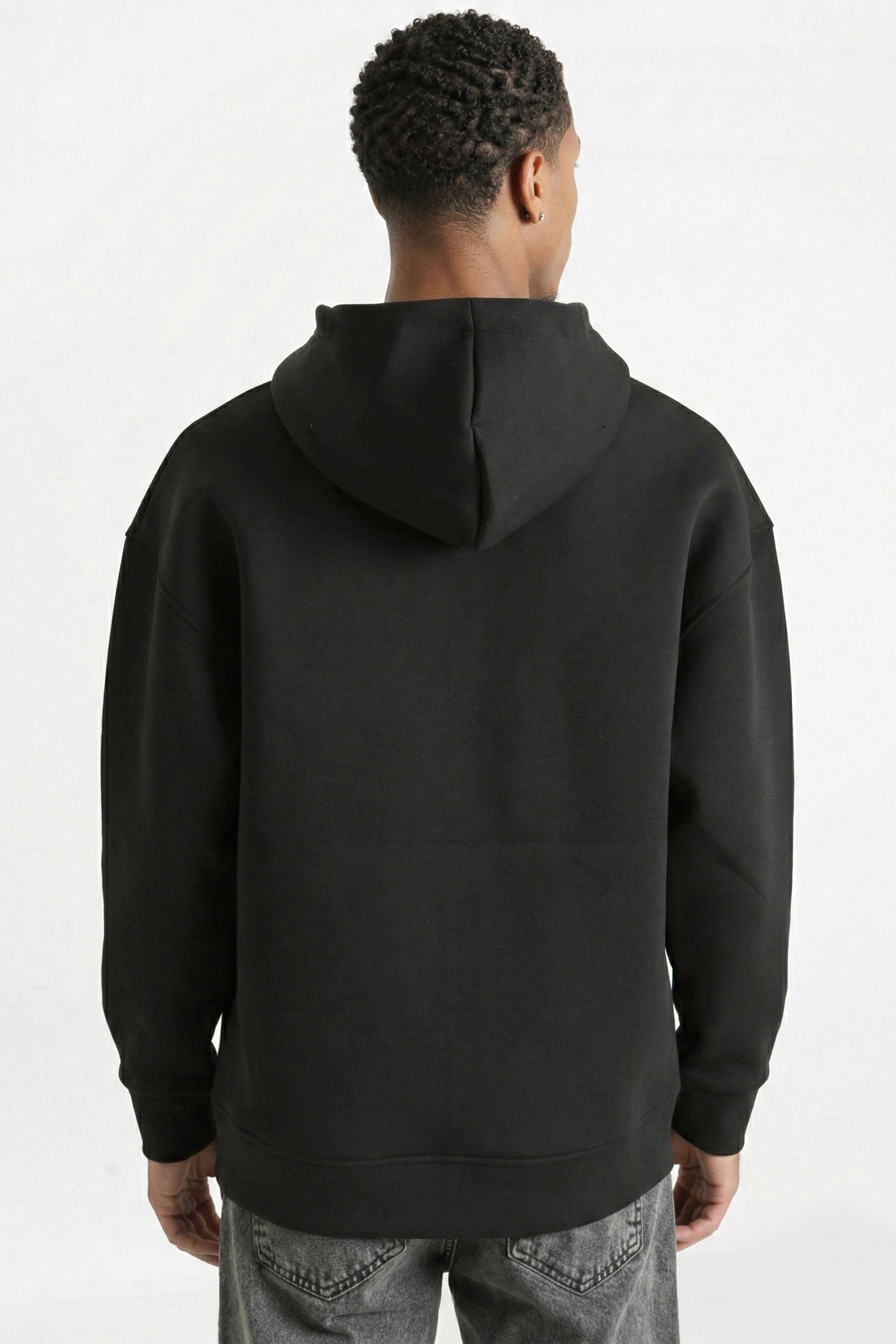 Sweat zippé à capuchon - Black